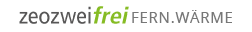 'zeozweifrei Fern.Wärme'-Logo
